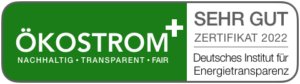 Auszeichnung für Ökostrom